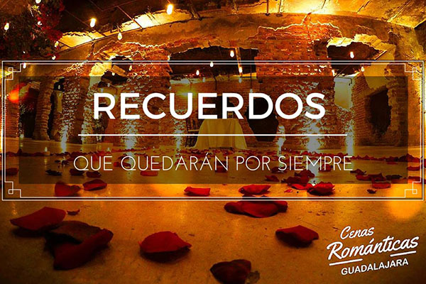 Decoración para cenas románticas